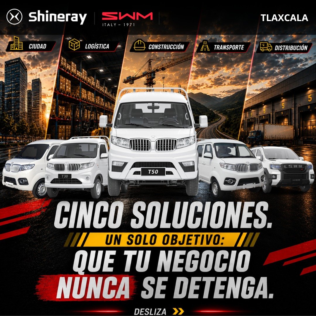 Anuncio de Shineray Tlaxcala: vehículos