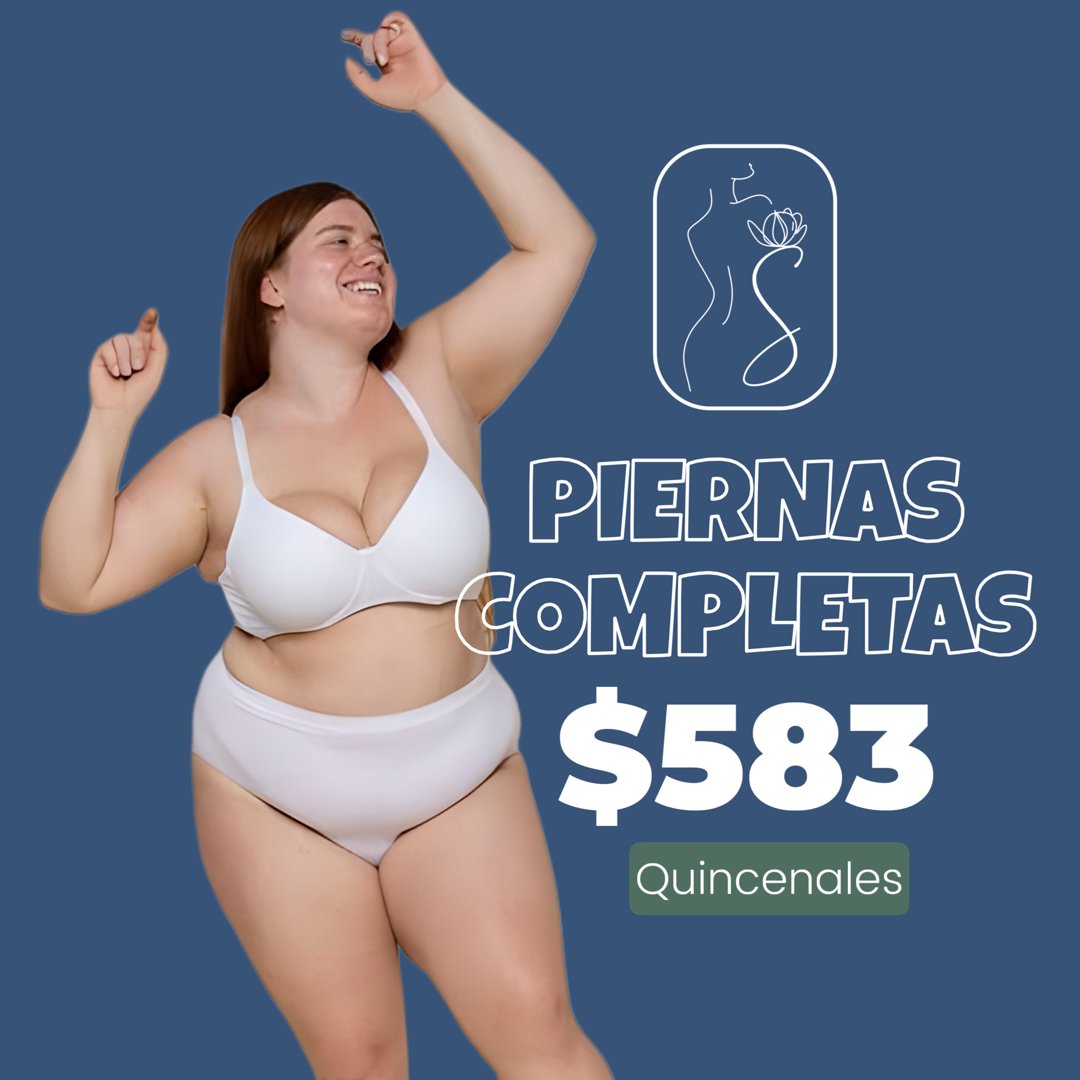 Anuncio de Stetic - Depilación Láser Spa Tepic: Depilación láser piernas completas