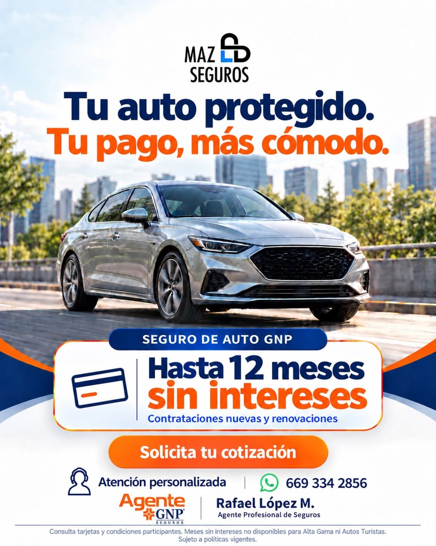 Anuncio de Maz.Seguros: Seguro de auto