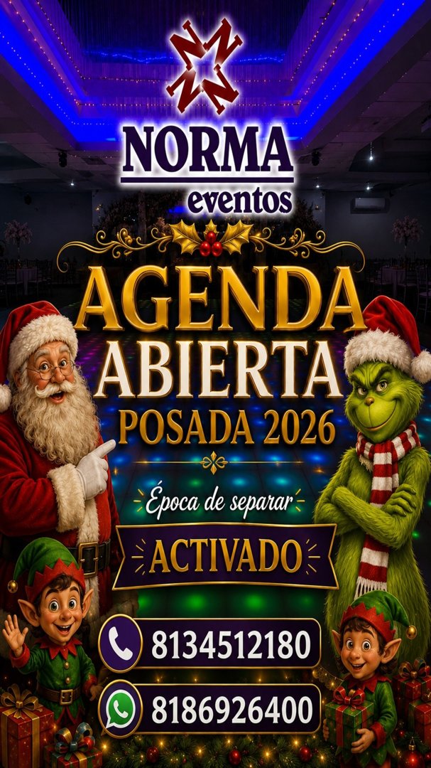 Anuncio de Centro Social Norma: Salones y jardines para eventos