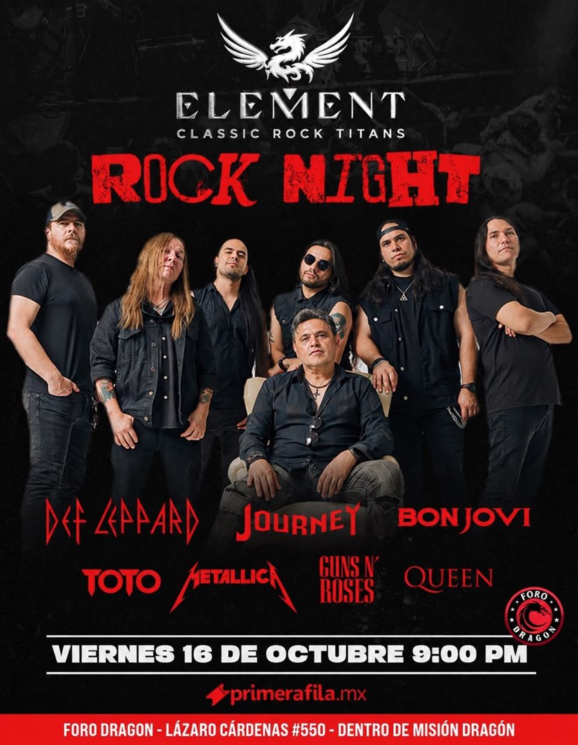 Anuncio de Element: concierto