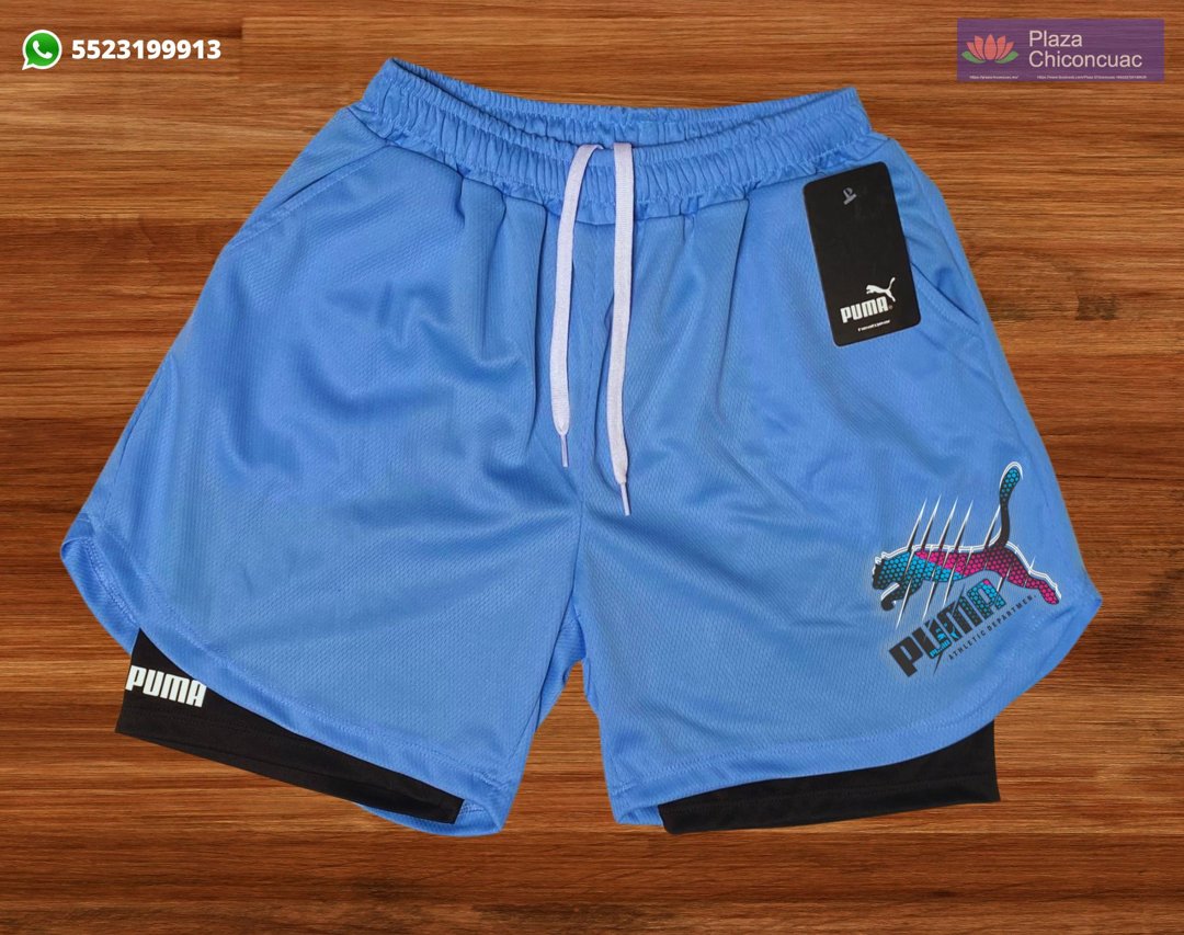 Anuncio de Plaza Chiconcuac: shorts deportivos