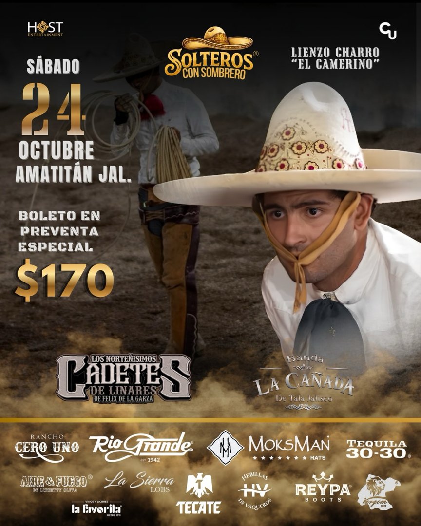 Anuncio de solteros_con_sombrero: evento de charreada