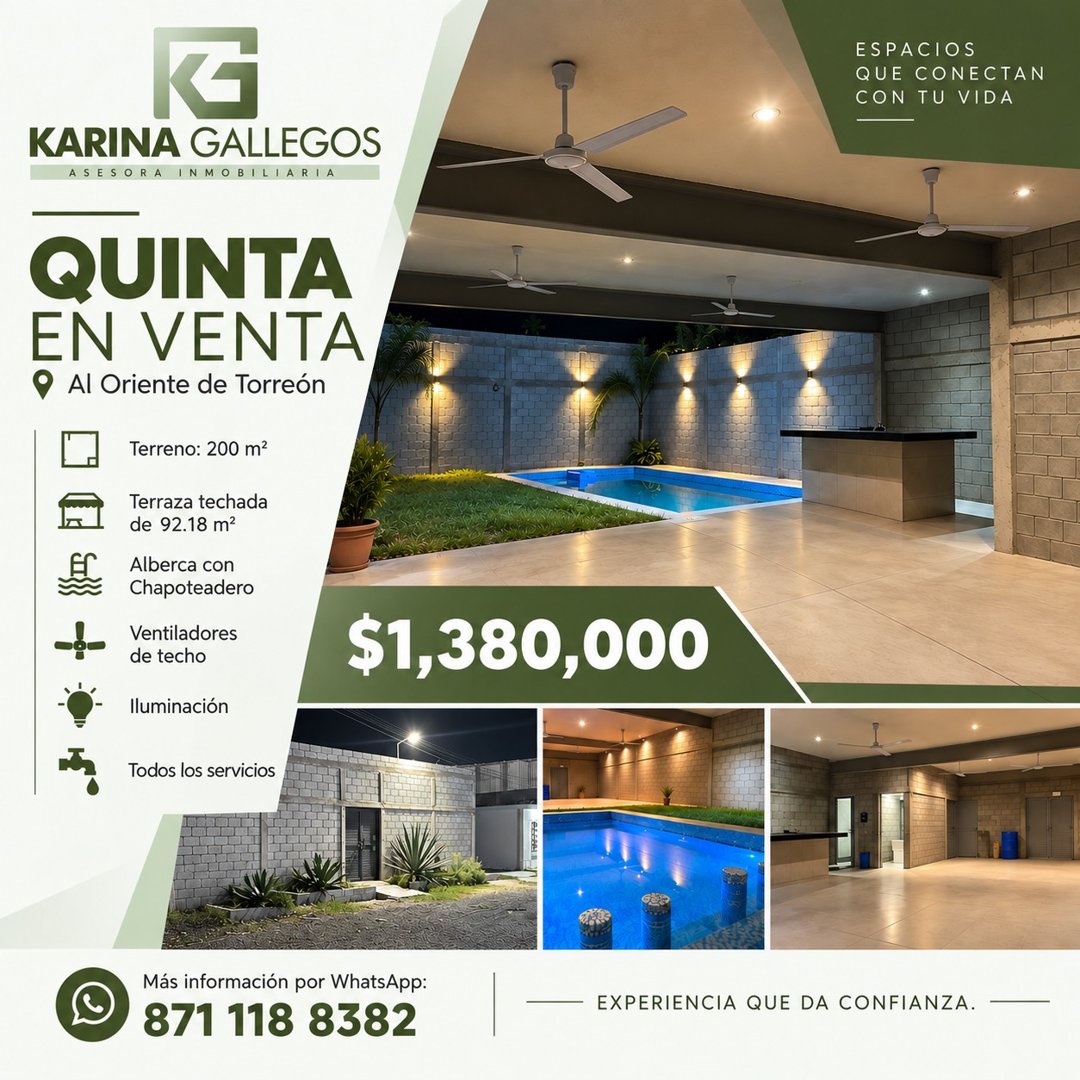 Anuncio de Karina Gallegos - Asesora Inmobiliaria: venta de quinta