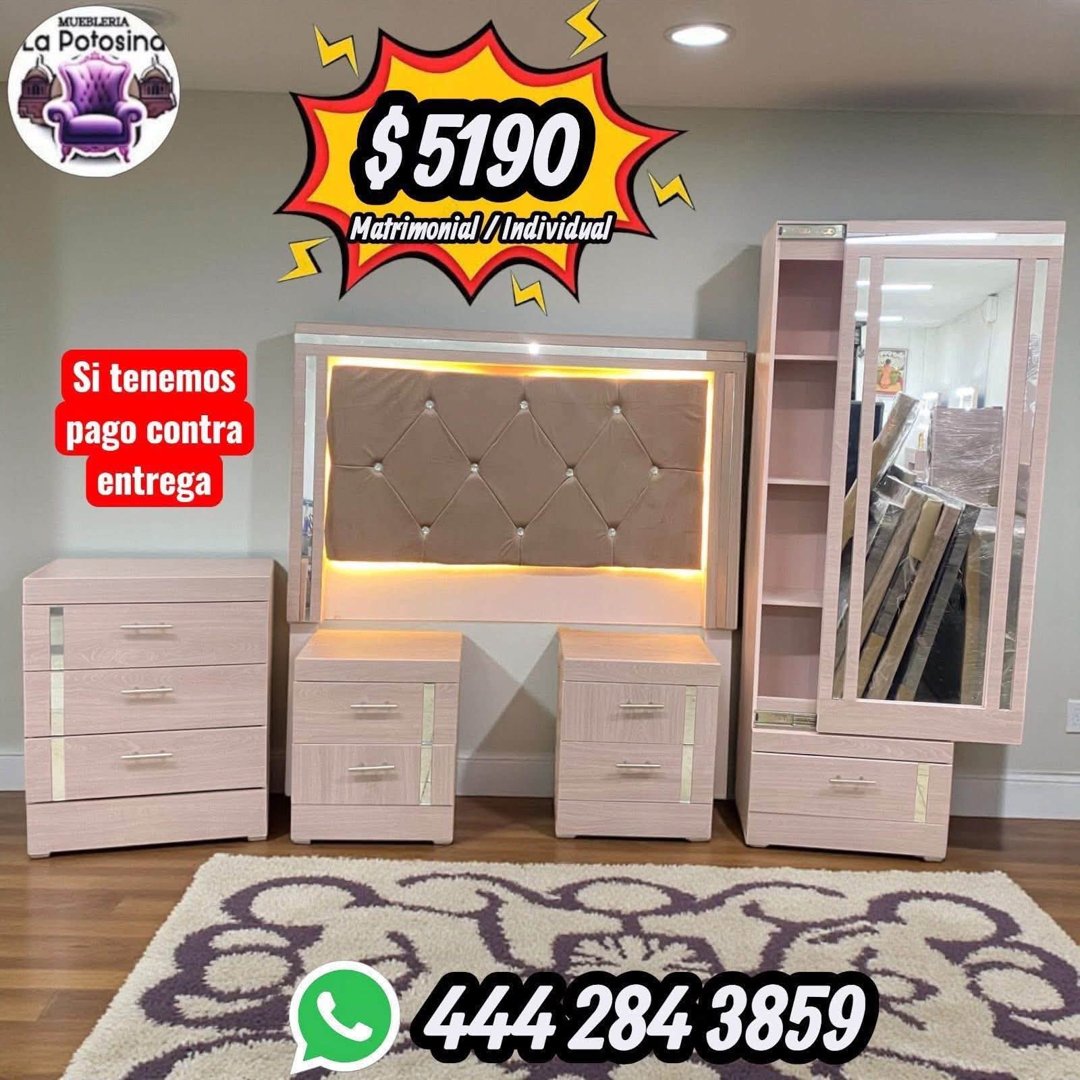 Anuncio de Mueblería La Potosina: Muebles de dormitorio