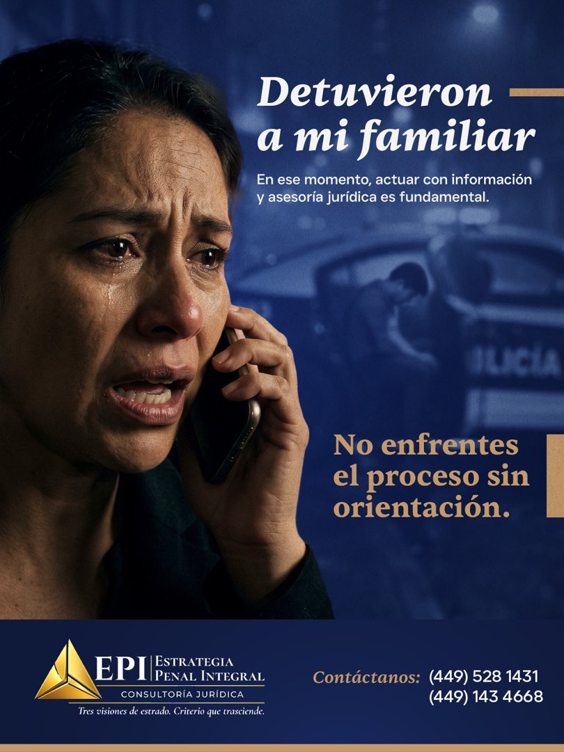 Anuncio de EPI Estrategia Penal Integral: Defensa penal y asesoría jurídica